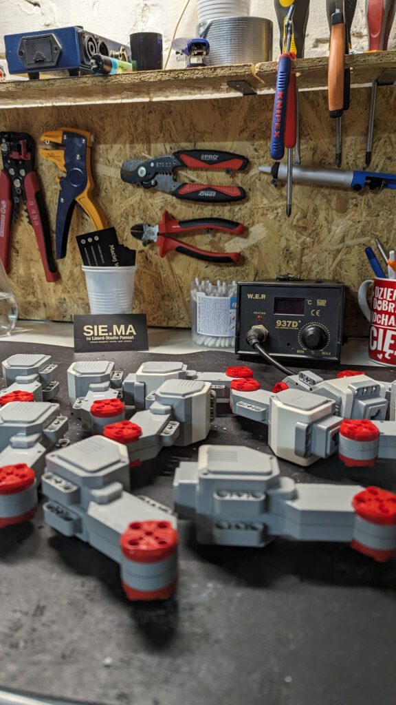Naprawa silników LEGO EV3