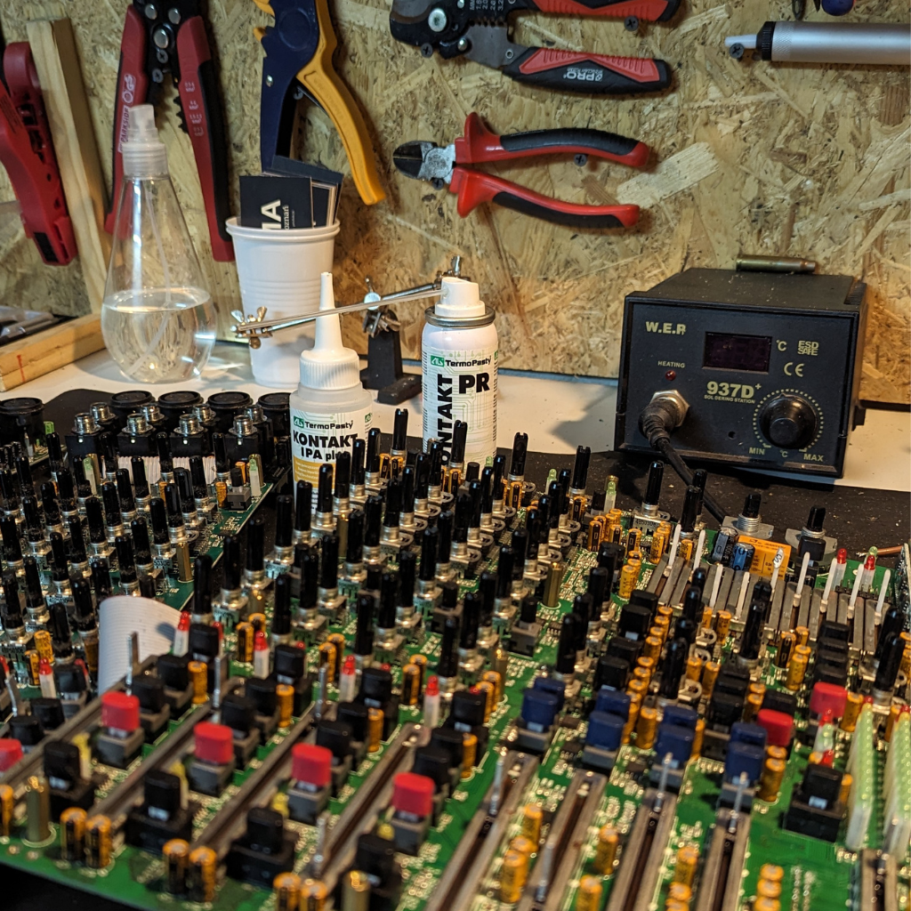 Regeneracja miksera audio